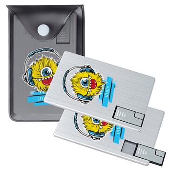 דיסק און קי עם שם בצורת כרטיס אשראי
