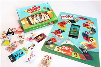 גיגלינג - משחק קופסה חדשני לכל המשפחה שמשלב לוח עם אפליקציה 